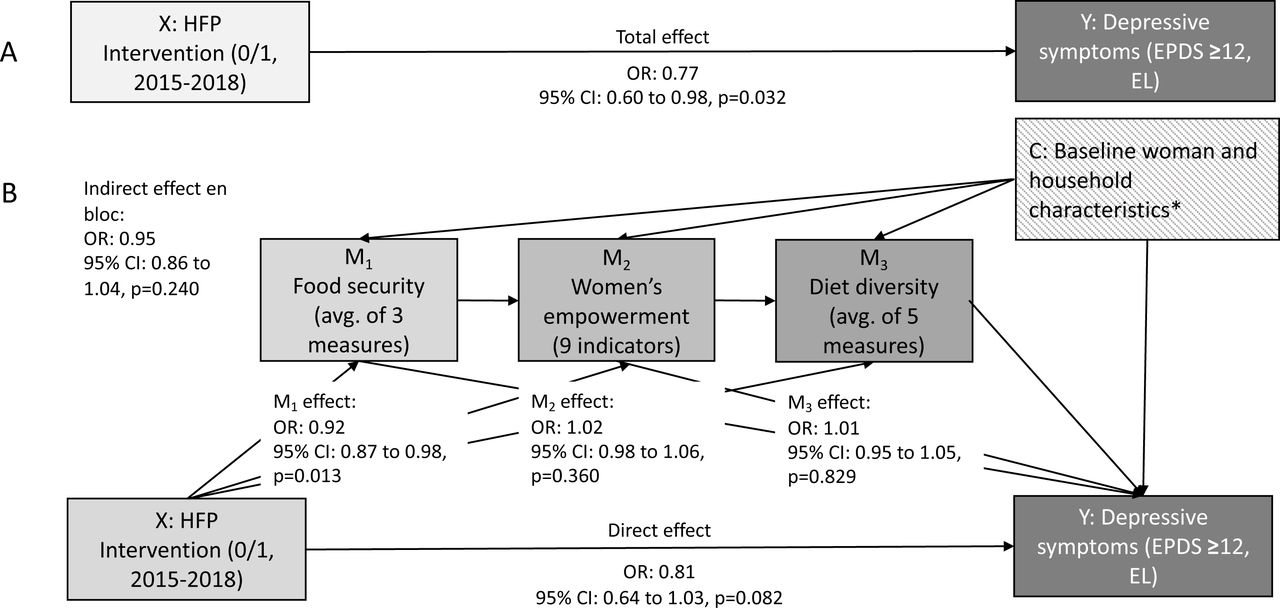 Nutrition-sensitive agriculture programme impacts women’s mental health ...